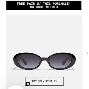 Quay Australia Black Sunglasses! Blk smoky lens** wear Over Glasses!!!!**